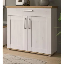 inn.furn Mirano Schuhschrank 95 x 92 x 0 cm weiß