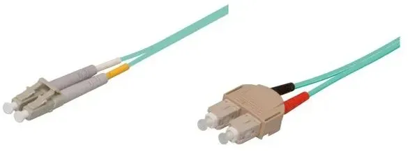 Alcasa 10m SC/LC InfiniBand/Glasfaserkabel Blau