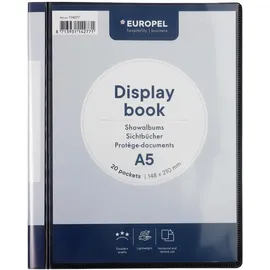 Europel Sichtbuch A5 Schwarz