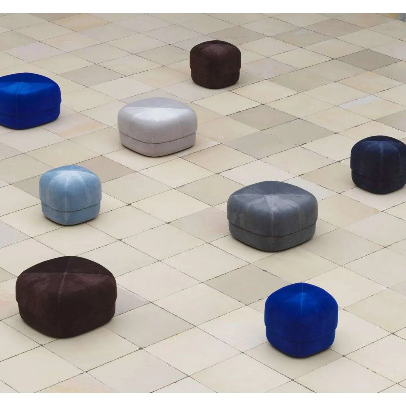 Zubehör Normann Copenhagen, Blau, Stoff / Textil - 46 - 46 - 40