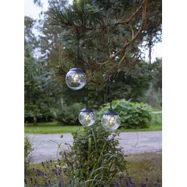 Star Trading Solar-Hängeleuchte Globe 3er-Set