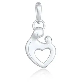 Elli Anhänger Mutter Kind 925 Sterling Silber« Herz in Silber | Gr.: onesize