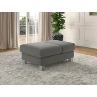 sit&more Polsterhocker Dundee 75 x 46 cm Grau