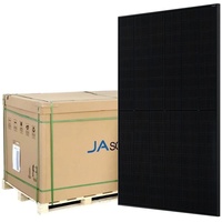 Solarway Solarpanel 400W JA-Solar Full Black PV Panel 400 Watt mit positiver Leistungstoleranz von 0-5 Watt, Modell JAM54S31-400/MR Halbzelle Monokristallin PERC (1xPalette 36er)