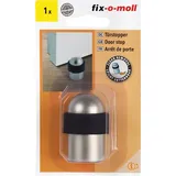 suki. fix-o-moll SUKI, Bodentürstopper H 50mm,Ø 28mm Metall silberfarbig satiniert