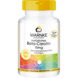 BETA CAROTIN KAPSELN 15 mg natürlich 100 St