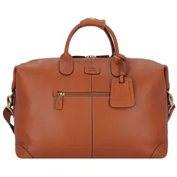 Bric's Life Pelle Weekender Reisetasche Leder 45 cm cognac