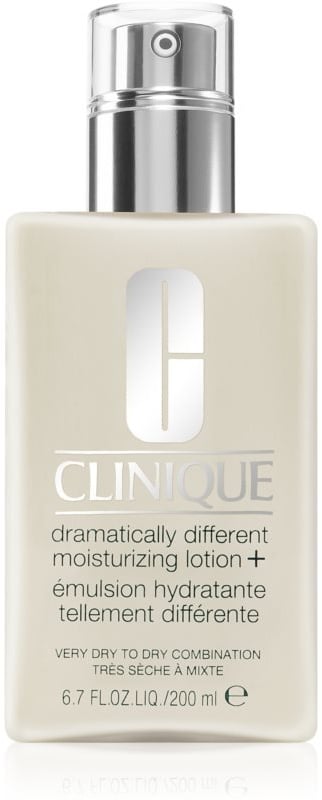 Clinique 3 Steps Dramatically DifferentTM Moisturizing Lotion+ Feuchtigkeitsemulsion für trockene bis sehr trockene Haut 200 ml