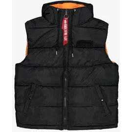 Alpha Industries Hooded Puffer Vest FD Schwarz XL