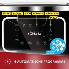 MPM MFR-09 Heißluftfritteuse 5L schwarz