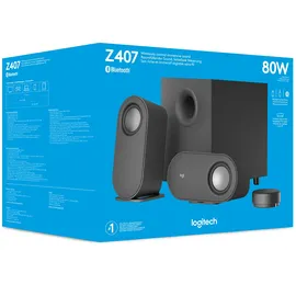 Logitech Z407 Bluetooth PC Lautsprecher,
