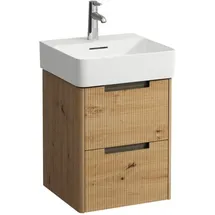 Laufen JUNA für VAL Waschtischunterbau, 2 Schubladen, inklusive Ordnungssystem, zu H815281 422x400x515mm, H4115721092671, Farbe: Wildeiche