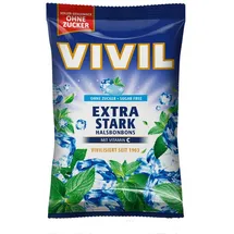 open food Vivil Extra Stark Halsbonbons ohne Zucker 120g