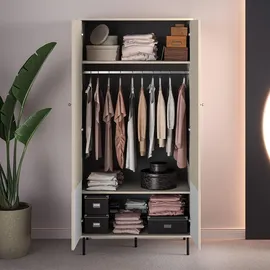 petits-meubles SCHRANK 2 Türen Nova Beige