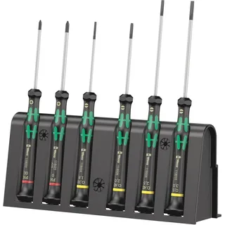WERA Schraubendreher-Set Kraftform Micro 2035/6 A 6-teilig