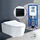 Villeroy & Boch Avento Komplett-SET Wand-WC mit WC-Sitz Weiß