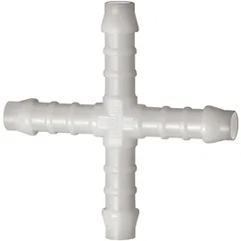 Riegler Kreuzverbindungsstutzen für Schlauch 12 mm POM