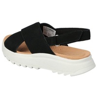 Clarks Dashlite Wish Keilsandalette schwarz