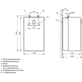 Vaillant eloSTOR VEH 10/7-5 U