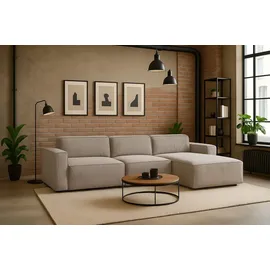 kaiser möbel Ecksofa Ecksofa Cursal L-Form – modular, modern, unvergleichlich bequem, Einzelsofa beige
