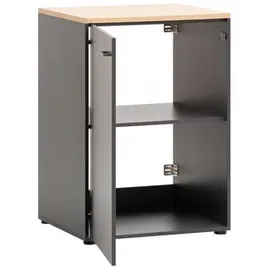 Schildmeyer Mehrzweckschrank Solea U 670 1T Anthrazit 95,8 cm x 60 cm x 67,1 cm