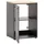 Schildmeyer Mehrzweckschrank Solea U 670 1T Anthrazit 95,8 cm x 60 cm x 67,1 cm