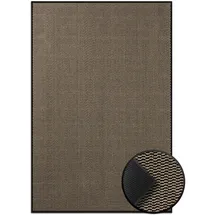 Karat Schmutzfangmatte SKY Novo Einzigartiger TPE-Rücken Ocker-Schwarz 90 x 150 cm