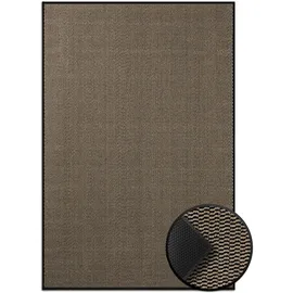 Karat Schmutzfangmatte SKY Novo Einzigartiger TPE-Rücken Ocker-Schwarz 90 x 150 cm