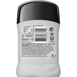 Rexona Men Cobalt Dry 48H Antiperspirant Stick 50 ml