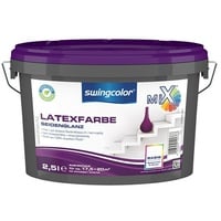 swingcolor Mix Latexfarbe 6211.D2,5.0003 (Basismischfarbe 1, 2,5 l, Seidenglänzend)