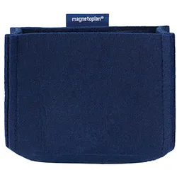 magnetoplan Stiftehalter magnetoTray medium blau Filz 13,0 x 6,0 x 10,0 cm