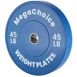 GarveeMore Hantel-Set Langhantel Gewichte,Einstellbar Stoßstange Gewichte PlattenSetTraining, 2.5/10/17.5/30/35/37.5/45/90/100LB Sets Gewichtheben Hantelscheiben Blau 45LB