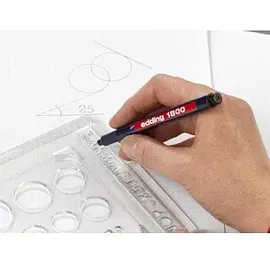 edding 1800 profipen Fineliner blau 0,25 mm, 1 St.