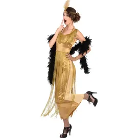 deguise toi Charleston-Kleid 20er-Kostüm Damen XL