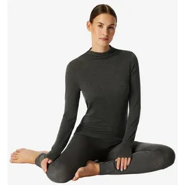 SCHIESSER Unterziehshirt Premium Warming in dunkelgrau-gem. | Gr.: 40