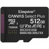 Kingston Canvas Select Plus microSD 512GB micSDXC Gen3 o.Adapter