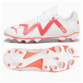 Puma Future Play FG/AG Kinder Puma White-Fire Orchid 29