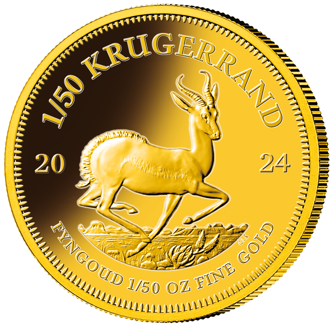 Premium Goldmünzen Krügerrand 2024 1/50oz