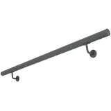 V2Aox Handlauf Treppengeländer 190 cm Edelstahl Anthrazit