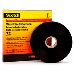 3M Deutschland PVC Elektro-Isolierband Scotch 22 19x33