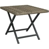 vidaXL Klapptisch 45 x 35 x 32 cm Grau