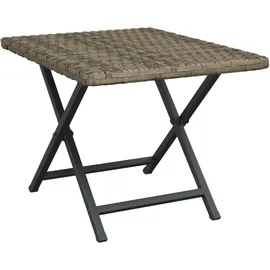 vidaXL Klapptisch 45 x 35 x 32 cm Grau
