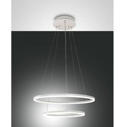 Pendelleuchte Fabas Luce Giotto rund 52W LED 4680lm dimmbar weiß EEK E [A-G]