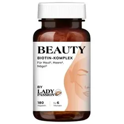 LADY PASSION Beauty Biotin Komplex+Kupfer+Selen 180 St