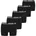 Head Herren Multipack Basic Boxer 5P ECOM Stretch Cotton Schwarz