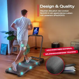 Sportstech Laufband sPad1000 Schwarz