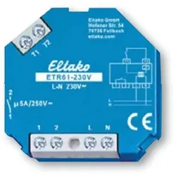 Eltako ETR61-230V, Auslöser Rollo/Jalousie, Blau, Weiß, 230 V, 5 A