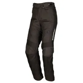 Modeka Violetta wasserdichte Damen Motorrad Textilhose, schwarz, 36