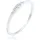 Elli Ringe - Ring Verlobungsring Diamant (0.07 ct) Bridal 925 S - Gr. 52 MM - in Gelbgold - für Damen