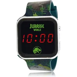 BRANDUNIT JRW4100 Accutime LED-Kinderuhr Jurassic World (grün)